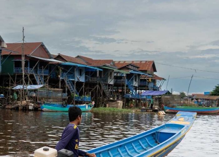 Floating Village Sunset Tour at Kampong Pluk in Siem Reap, Cambodian Travel Immersion