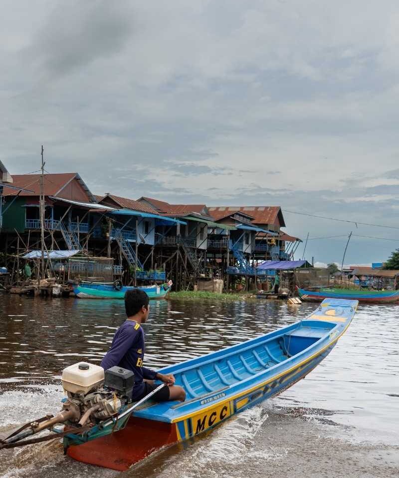 Floating Village Sunset Tour at Kampong Pluk in Siem Reap, Cambodian Travel Immersion